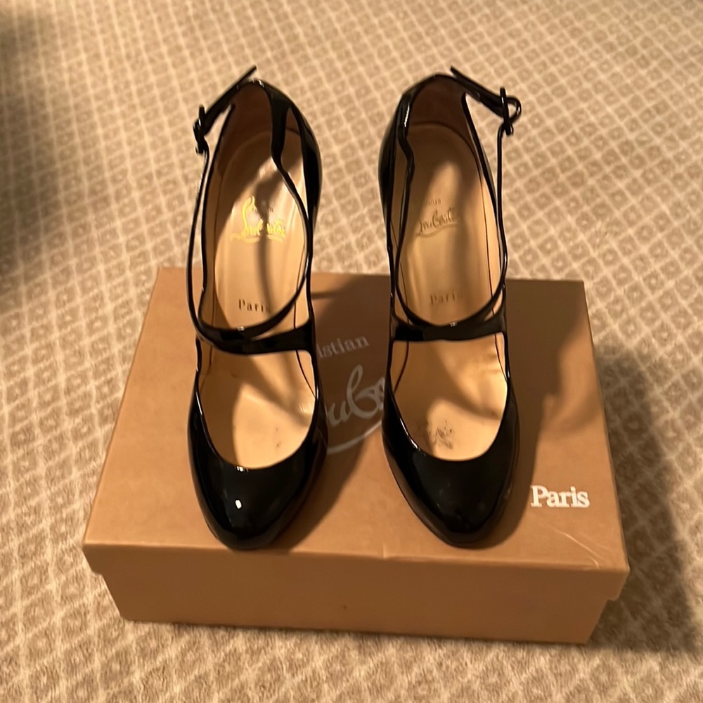 Black Patent Viva Dita 100
